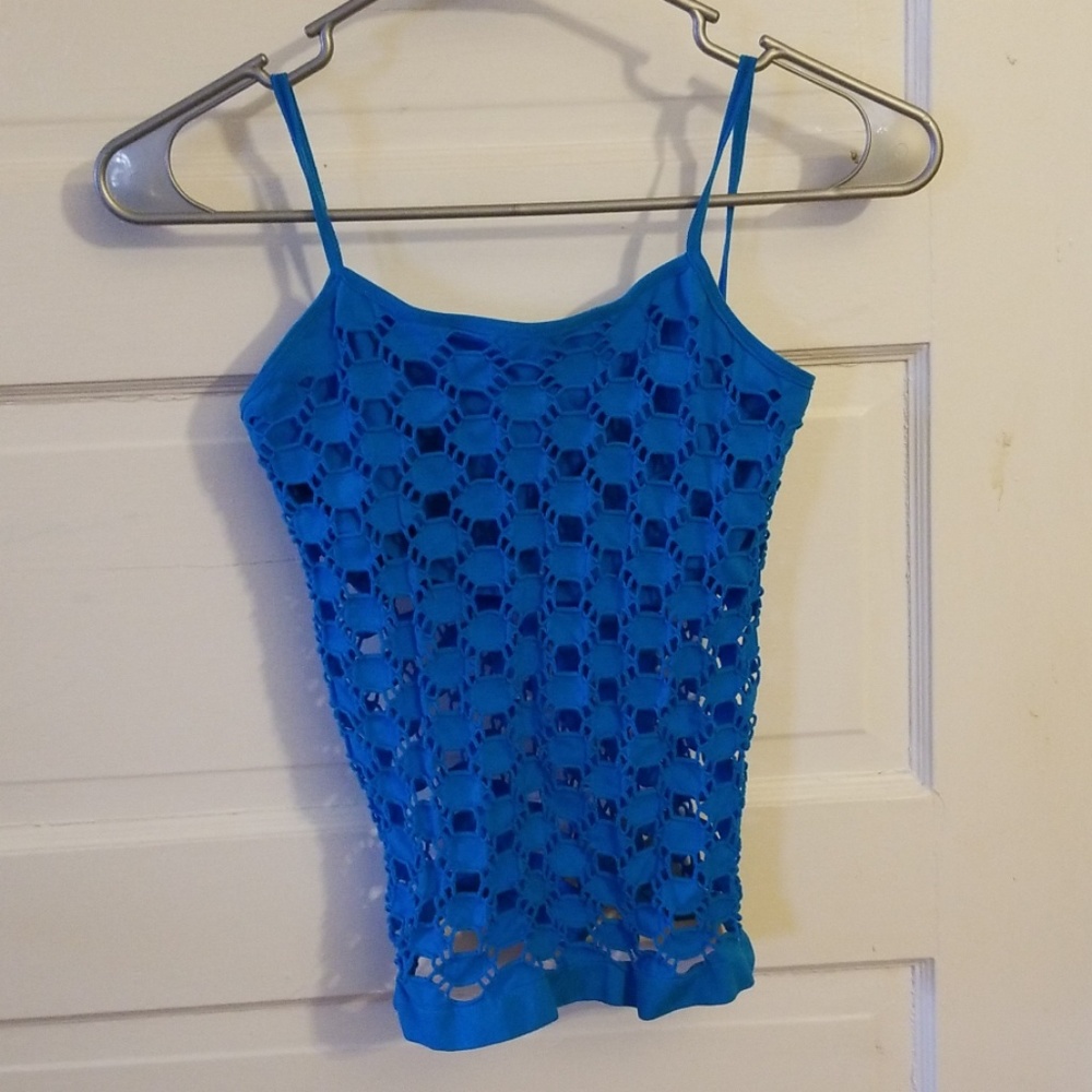 Blue tank top